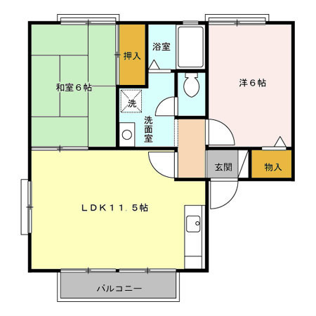 トウィンクル佐鳴台 間取り図