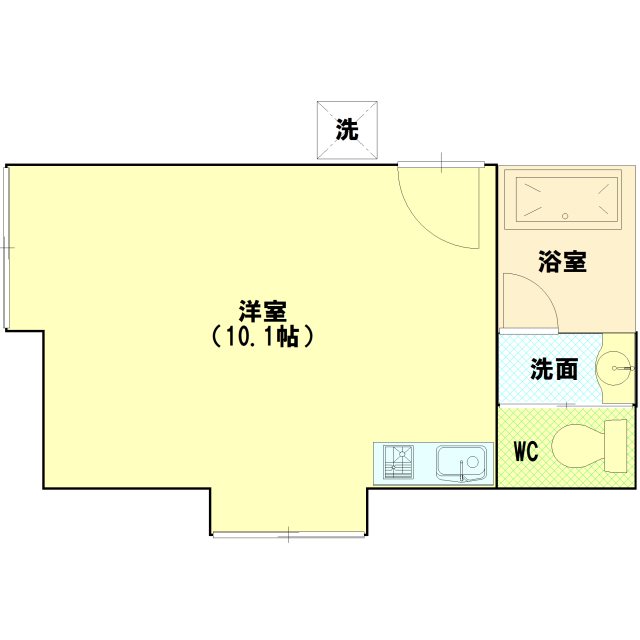 カホクハイツ 間取り