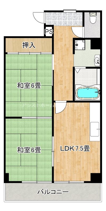 レジデンス時計台 間取り