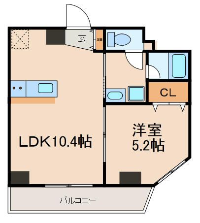 レガーロ 603号室 間取り