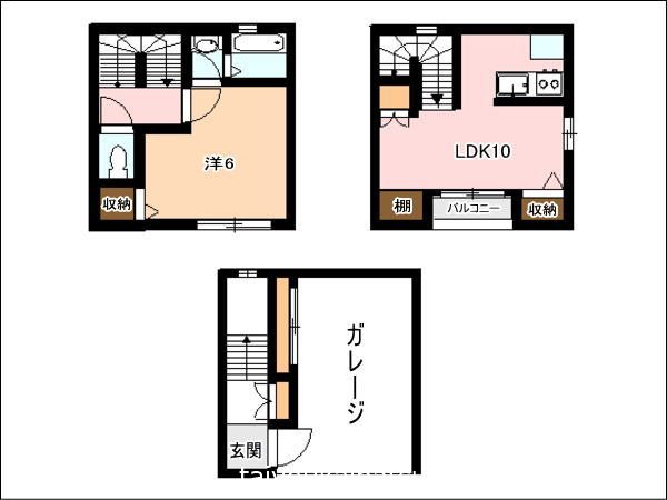 マノワール荒田 間取り図