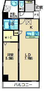 相原WESTビル 308号室 間取り