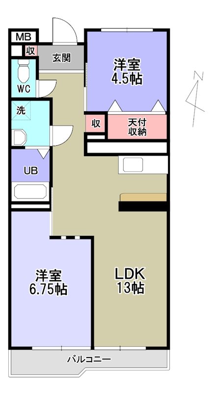 グリーンシャイン芝 間取り