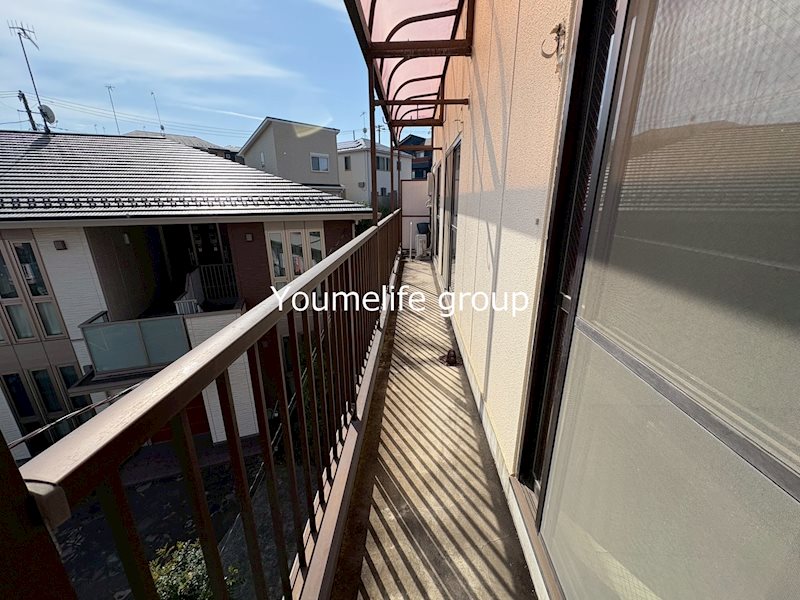 英桜コーポ ベランダ