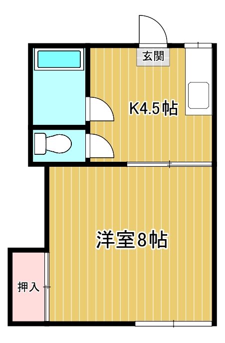 恋ヶ窪荘 間取り