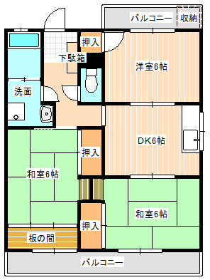 西村ビル 間取り