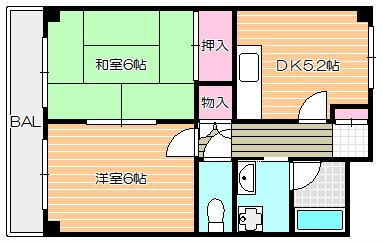 第2レクコーポ舞浜 間取り