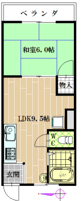 スペース八尾 間取り