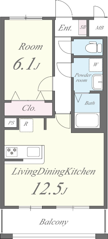 シンフォニアフレア 間取り図