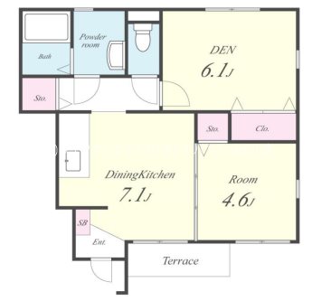 メゾン佐野 間取り図