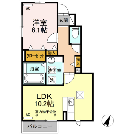 タウンコート 間取り図