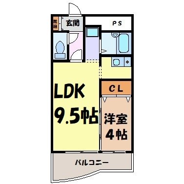 Ｘ－ｏｖｅｒ21覚王山 間取り図