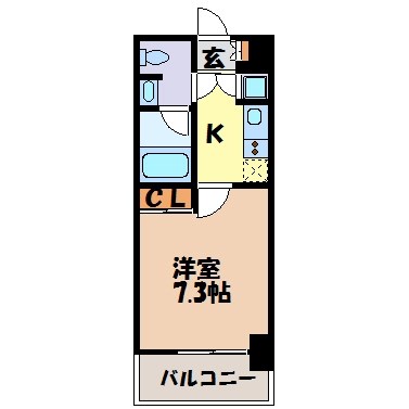 ライブコート泉 間取り図