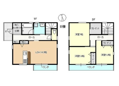 ペルラ 間取り図