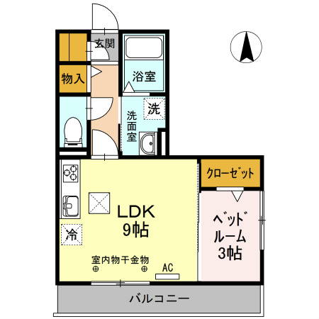 ＣＨＡＲＭＥ Ⅱ 間取り図