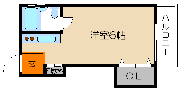 フレール下鴨 間取り