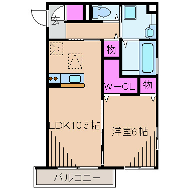 ピフォンテ綱島 間取り