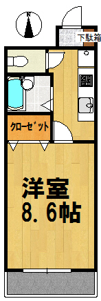 リヴズモネⅠ 間取り