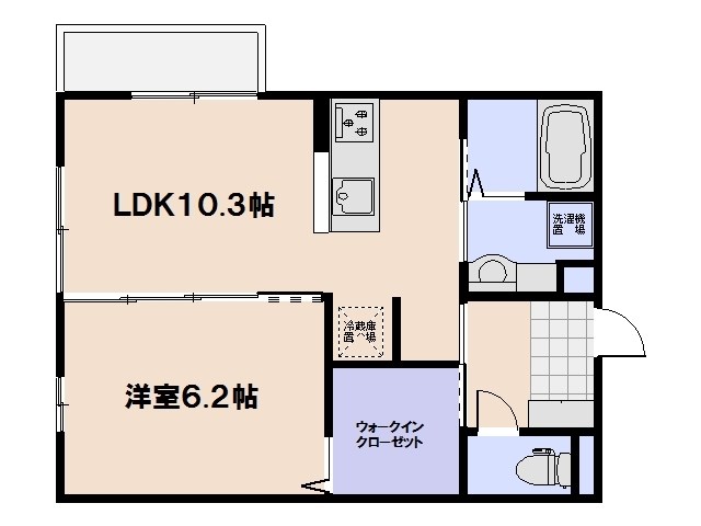 ボンヌール五日市中央 間取り