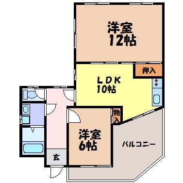 SYビル吹上 間取り図