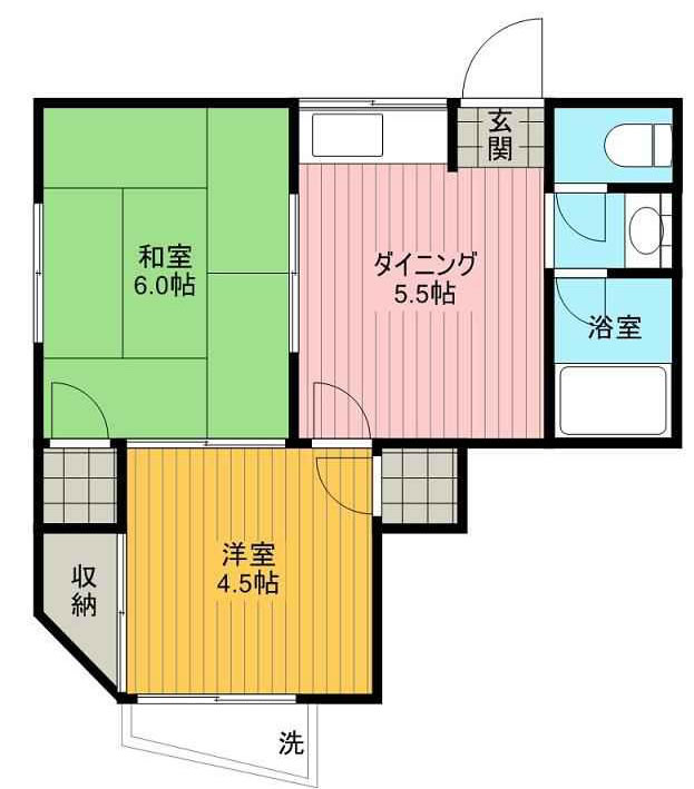 ハウス紫陽花 間取り