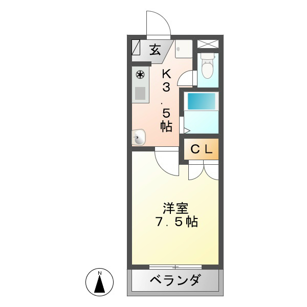 ウイングハイツ 間取り