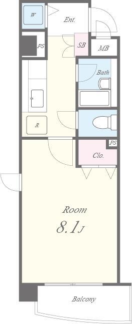 アルジャン・トゥール 間取り図