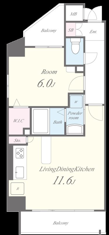 メゾン ド ソレイユ 間取り図