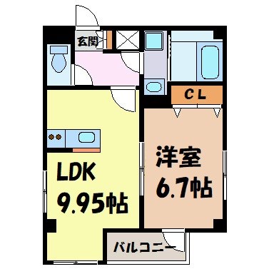 グランレーヴ千代田 間取り