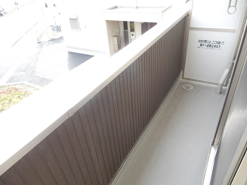 ヒールコート ベランダ