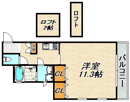 ワコーレヴィアーノ須磨寺町 間取り図