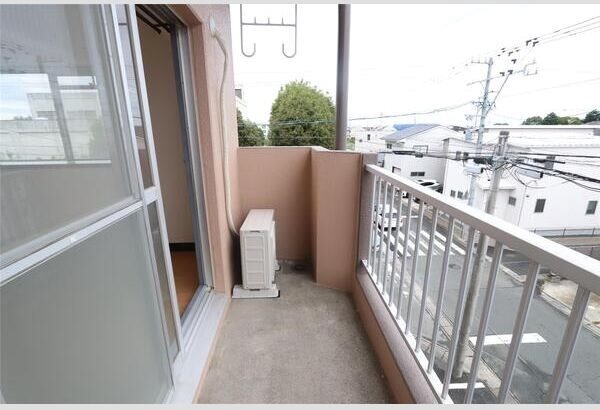 馬込川マンション ベランダ