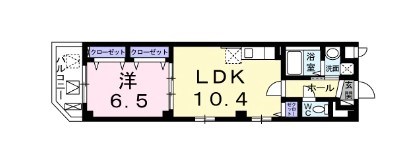 Ｈａｔレジデンス 間取り図