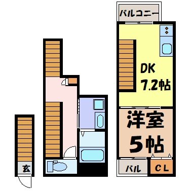 エスポワール山王 間取り図