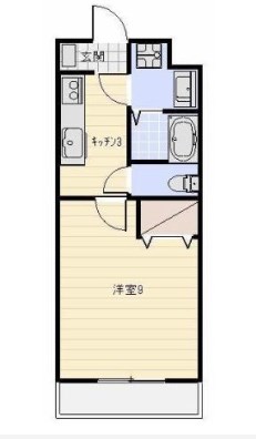 R・シャロウズ 402号室 間取り