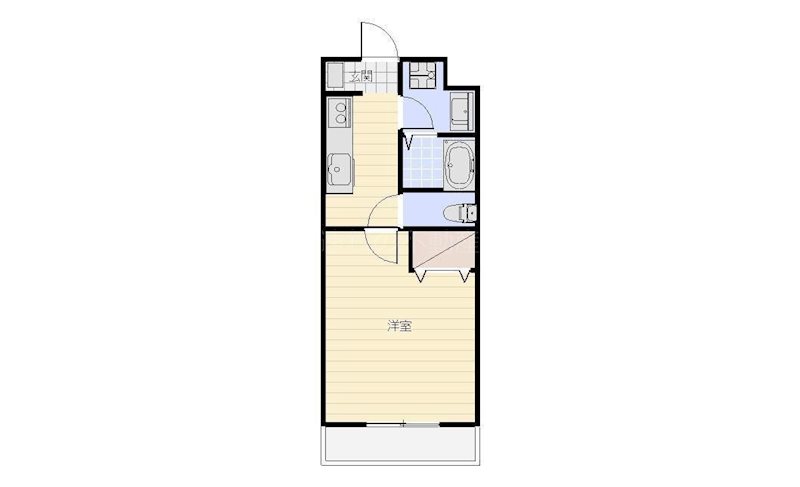 エザンスⅡ 間取り図