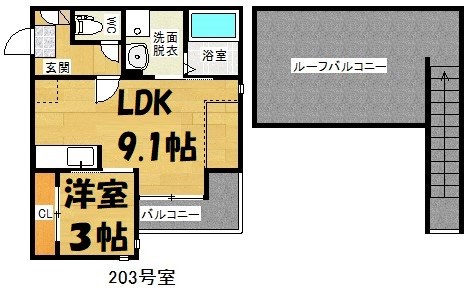 Grandtic Vida Mizuho 間取り図