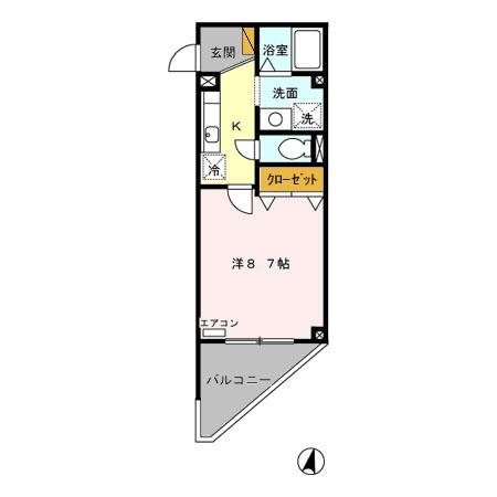 プレシア 301号室 間取り
