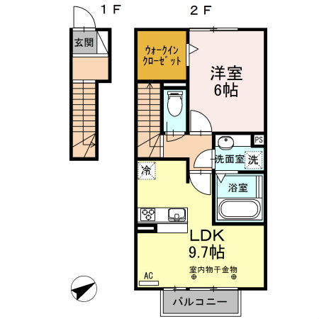 コンフィアンサ 間取り図