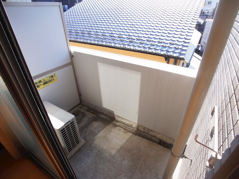 柏808タワー ベランダ