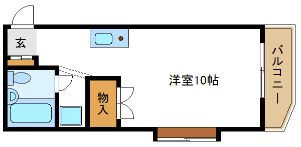 ハイム福本 間取り図