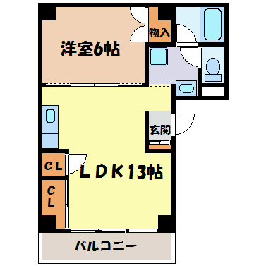 プロスパー第8ビル 間取り図