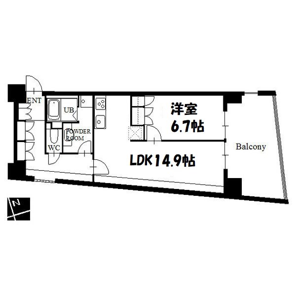 セイント橘 間取り図
