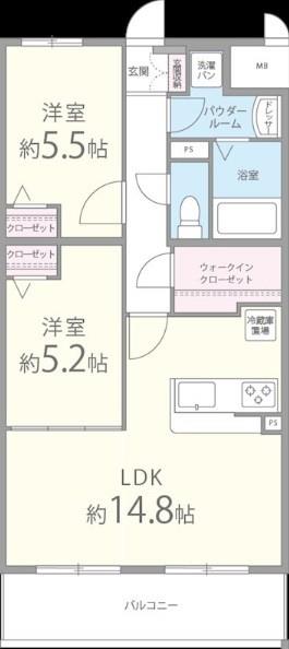 カーサ フェリース 間取り図