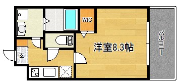 サクシード京都御所西 間取り