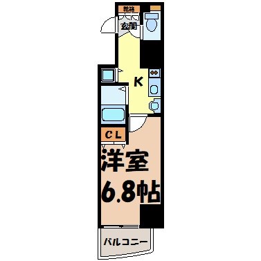 プレサンス覚王山Ｄ－ｓｔｙｌｅⅡ 間取り図