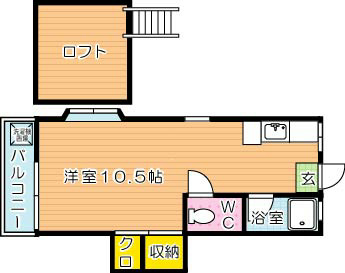 マーサハイツⅡ 間取り図