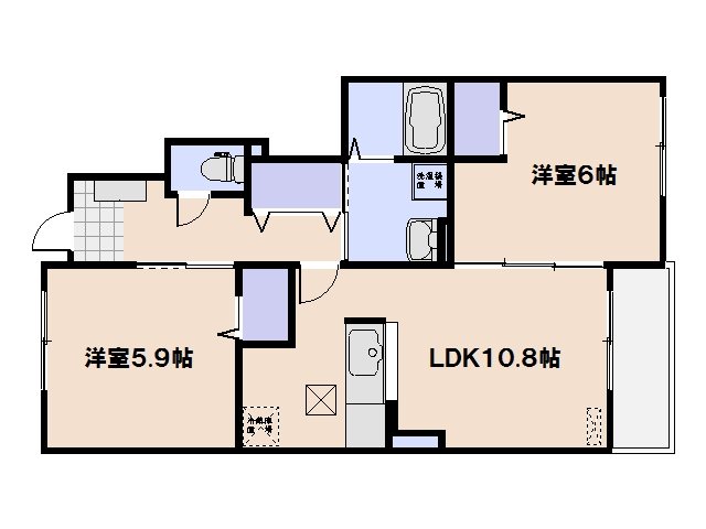 サントリア K・Ⅱ番館 間取り