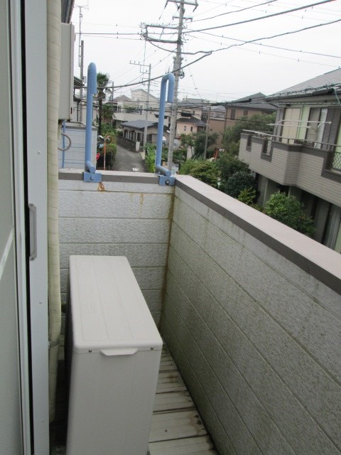 シルクハイツ ベランダ