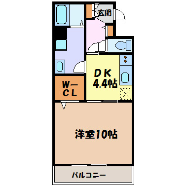 サンステージ泉 間取り図